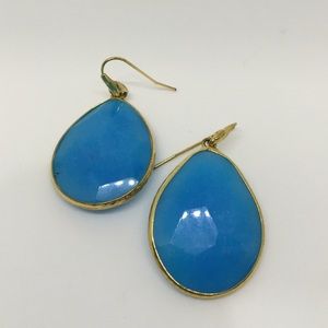 Stella & Dot Serenity Stone Drops - turquoise
